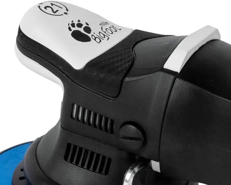 Variable-Speed Orbital Buffer Polisher for Auto Detailing – Dual-Action Car Cleaning Tool with Foam & Brush Attachments