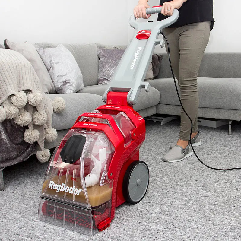 Rug Doctor Deep Clean Carpet Cleaner Machine with Two 1-Liter Detergent Bottles