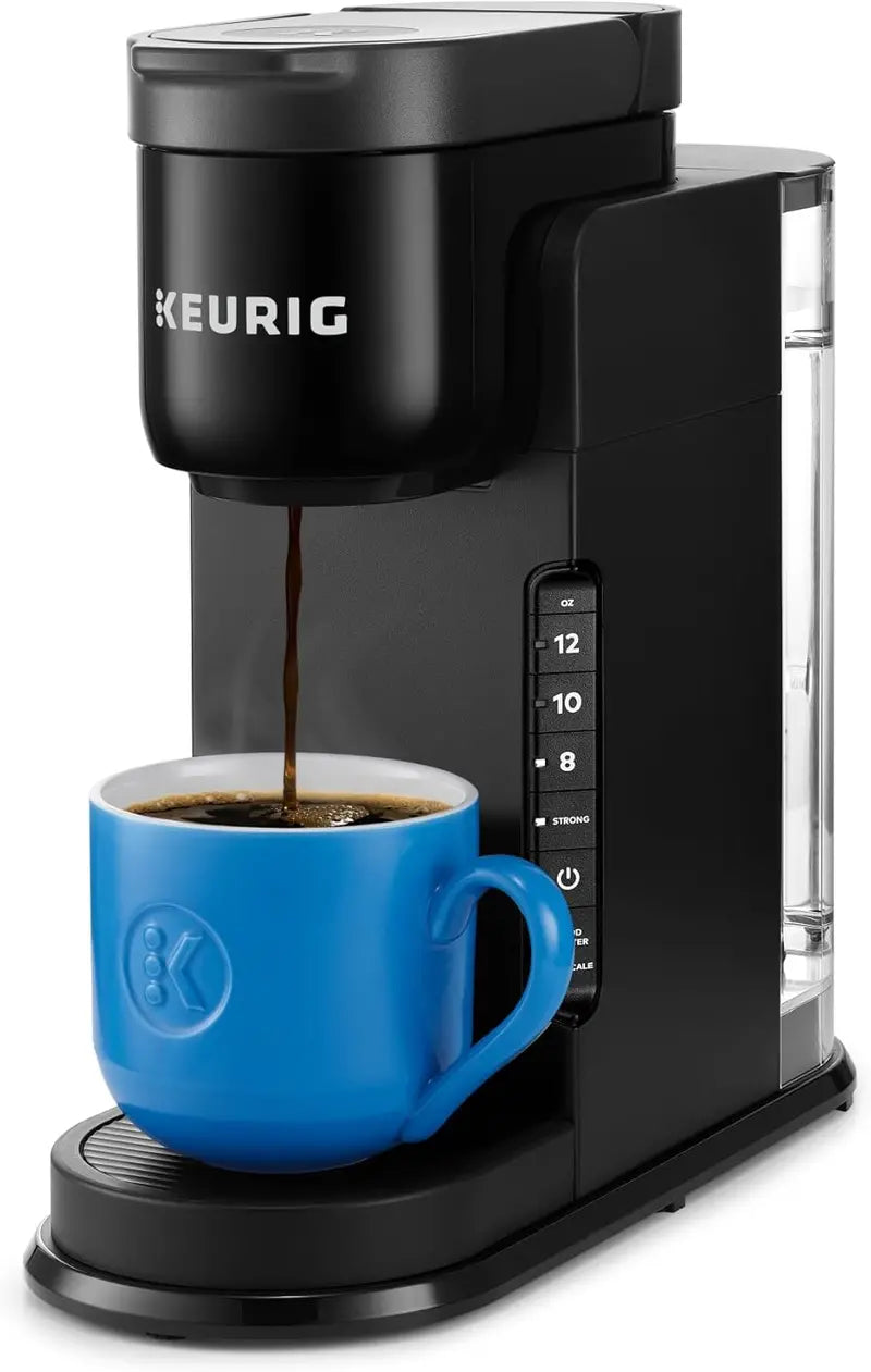 Keurig K-Express Single-Serve Coffee Maker – 3 Brew Sizes, Strong Button, 42 oz Reservoir, Matte Black