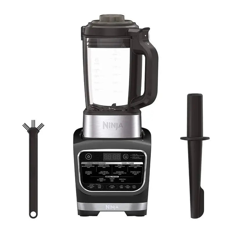 Ninja HB152 Cold & Hot Blender – 1400 Peak Watts, 64oz Nonstick Glass Pitcher