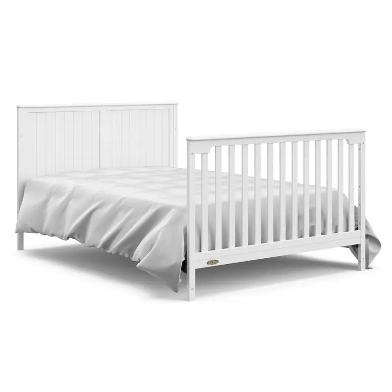 Graco Hadley 5-in-1 Convertible Crib with Integrated Changer and Storage Drawer