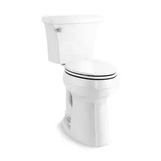 Highline Arc Two-Piece Elongated Toilet – 1.28 GPF Single-Flush System in White (Includes Seat)