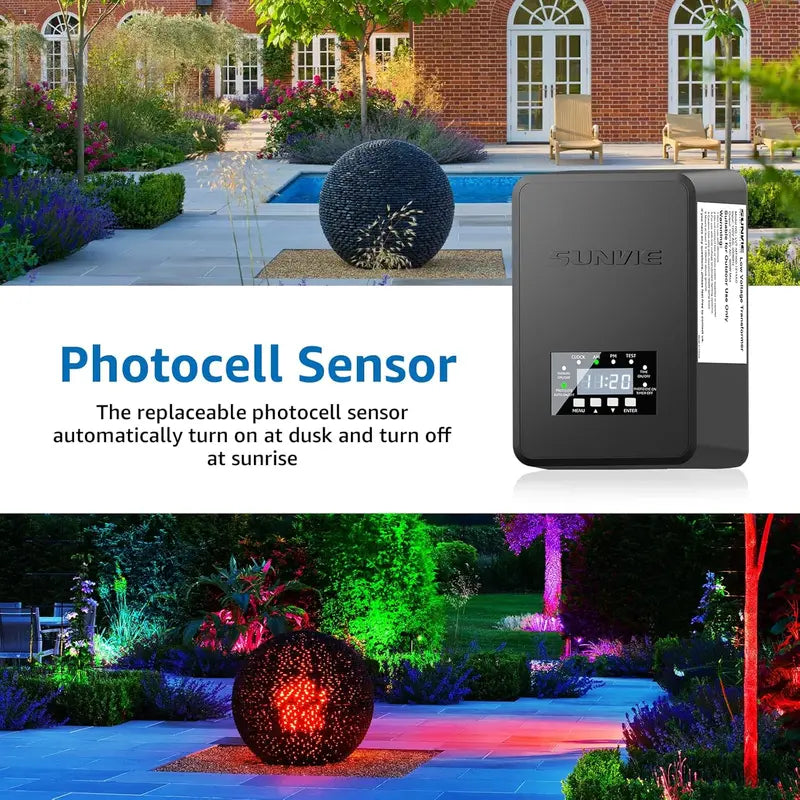 Waterproof Color-Changing LED Landscape Lighting Kit – Smart Outdoor Accent Lights