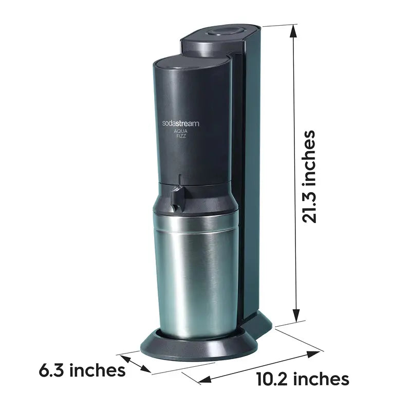 SodaStream Aqua Fizz Sparkling Water Maker for Homemade Carbonated Drinks
