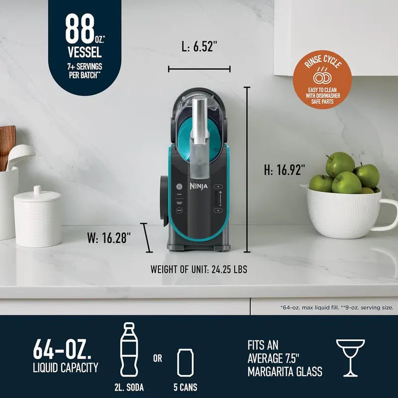 Ninja Slushi Frozen Drink Maker – RapidChill Technology for Smoothies, Slushes & Iced Beverages