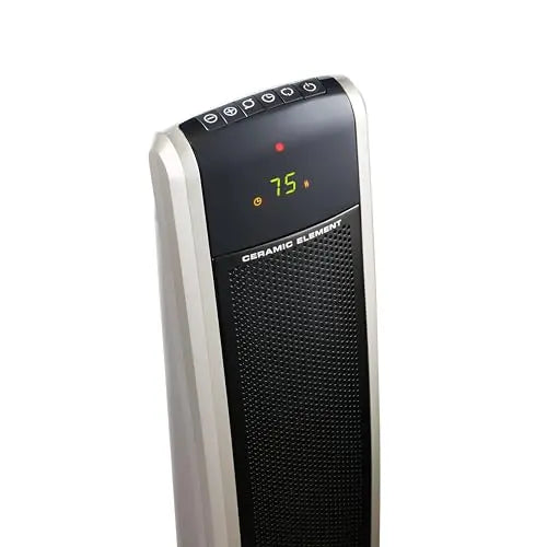 Lasko 29  Ceramic Tower Heater for Large Rooms, Whole Room Heating with Oscillation