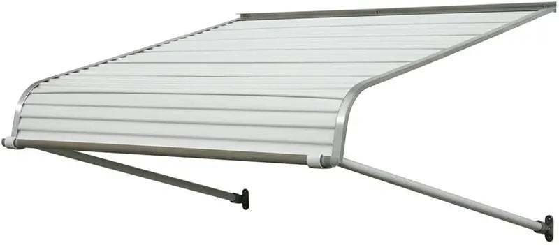 NuImage 2500 Series Aluminum Door Canopy – Durable 60425 Model with Reinforced Support Arms