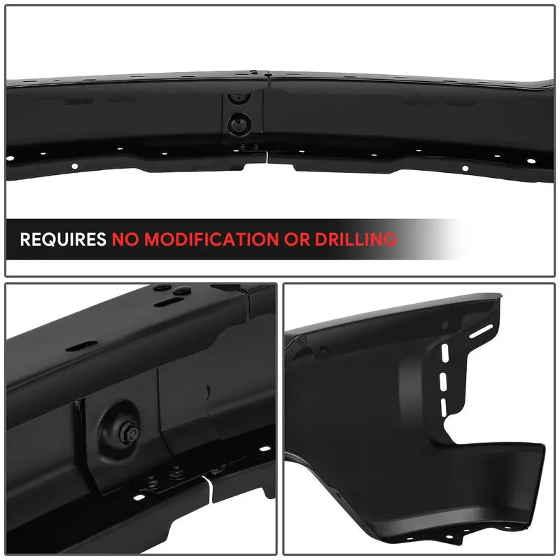 Modular Front Bumper for 2019–2021 Chevy Silverado 1500 & 2022 Limited – No Parking Sensor Holes