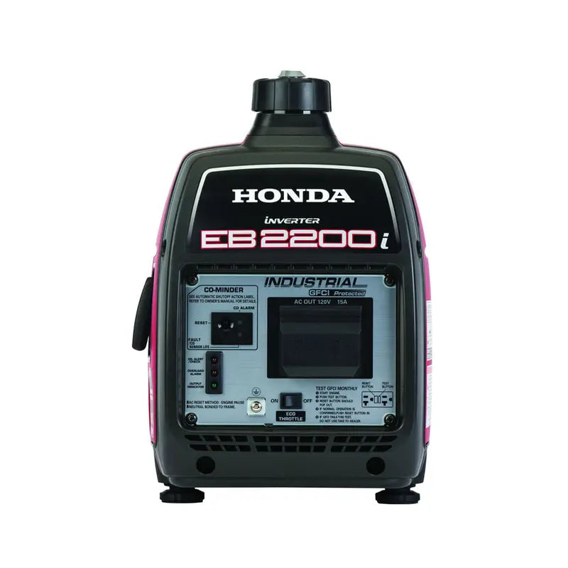 Honda EB2200ITAN Inverter Generator – 2200W, 121cc, CO Minder Safety Technology