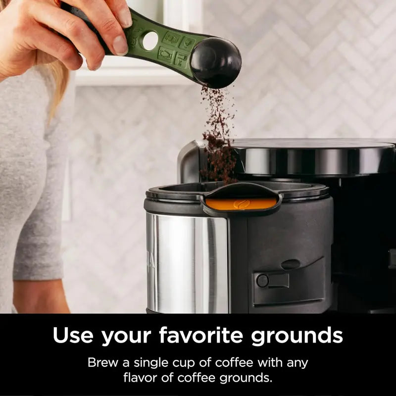 Ninja Hot & Cold Brew System – Auto-iQ Tea & Coffee Maker with Thermos & Milk Frother
