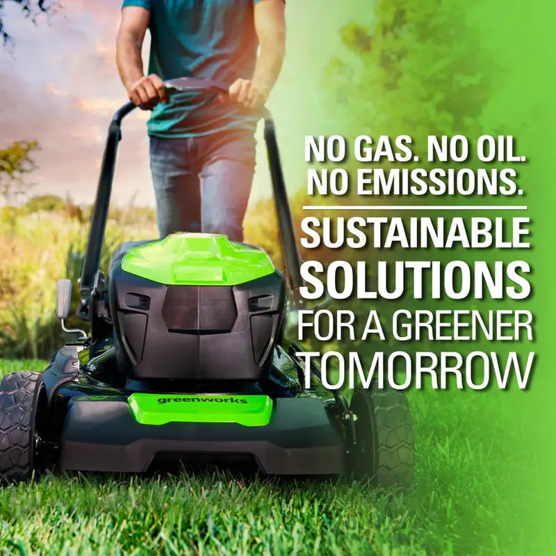 Greenworks 80V Cordless 21″ Self-Propelled Brushless Lawn Mower