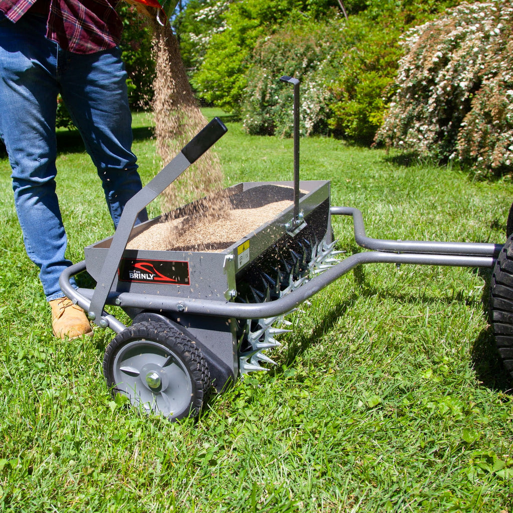40" Combination Aerator Spreader in Hammered Gunmetal | AS2 - 40BH - S