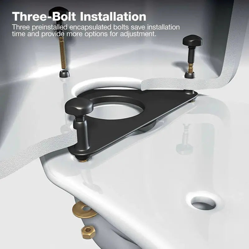 Highline Arc Two-Piece Elongated Toilet – Extra-Tall White Model with Seat (1.28 GPF)