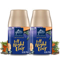 Glade Automatic Spray Refill, Air Freshener, Fall Night Long, 2 Refills, 6.2 oz Each