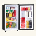 NEWBULIG 3.2 Cu Ft Compact Mini Fridge – Dual-Door Small Refrigerator for Dorm, Office, or Bedroom