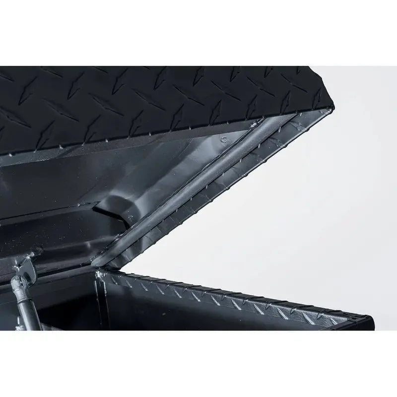 Husky Matte Black Aluminum Truck Box – Low-Profile 61.86″ Mid-Size Vehicle Storage Solution