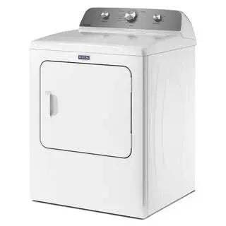 Maytag Vented Gas Dryer – 7.0 Cu. Ft. Capacity, White Finish (Model MGD4500MW)
