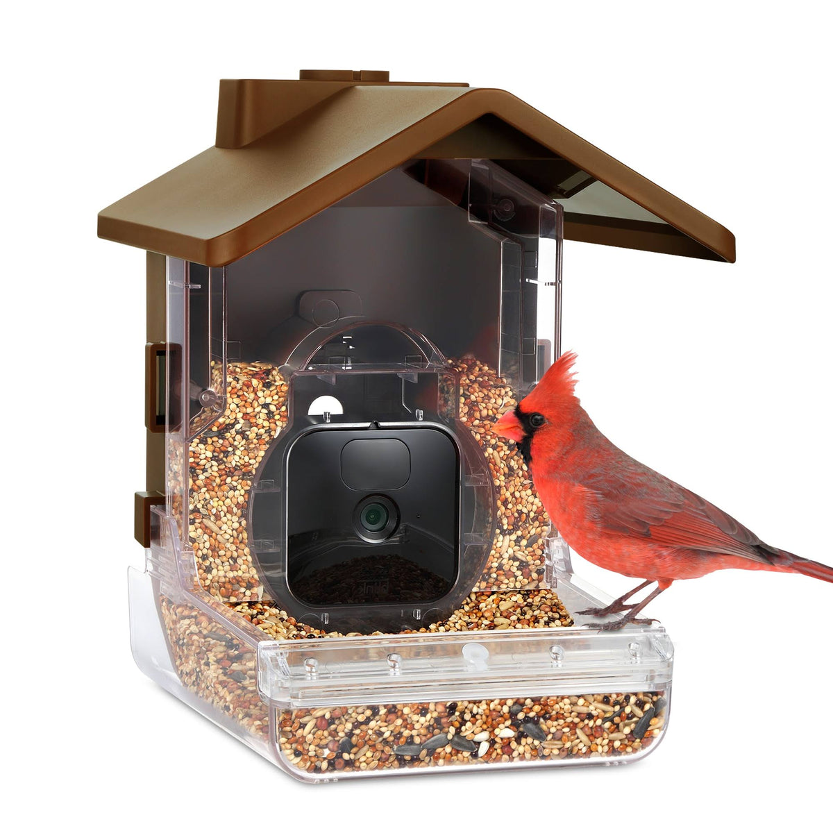 Wasserstein - Bird Feeder Camera Case Compatible with Blink, Wyze, and Ring Cam (Camera Not Included)