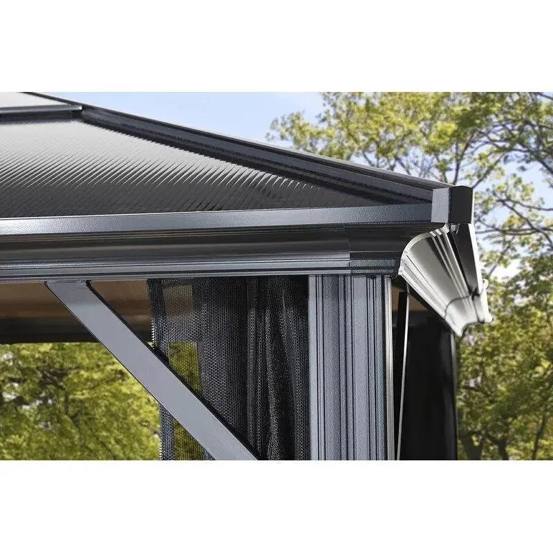 Wilmslow Aluminum Patio Gazebo – Rust-Resistant, Pop-Up Canopy Structure for Outdoor Living