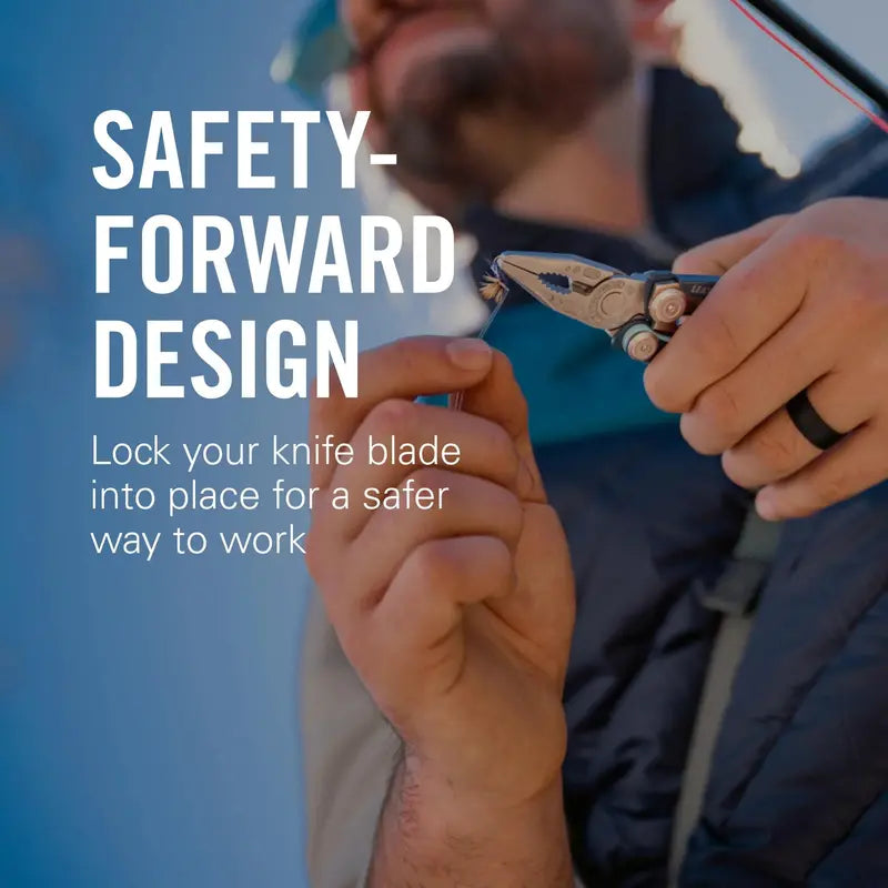 Leatherman Skeletool CX 7-in-1 Lightweight Multi-Tool with Blade, Pliers, Bit Driver, and More