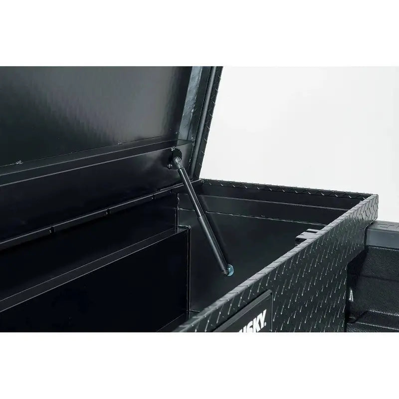 Husky Matte Black Aluminum Truck Box – Low-Profile 61.86″ Mid-Size Vehicle Storage Solution