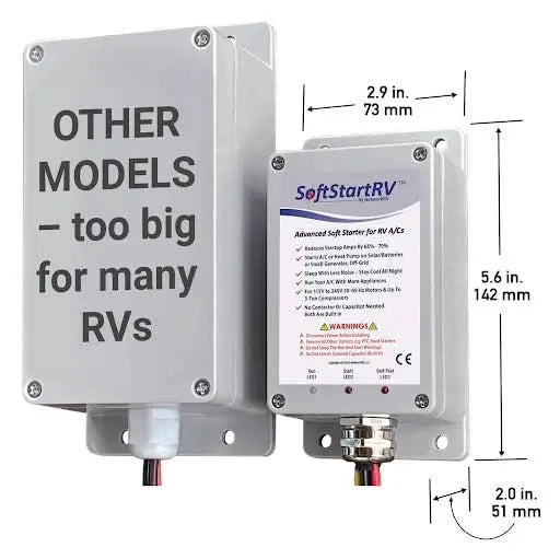 SoftStartRV RV AC Soft Start Kit  Reduces Startup Surge for 15K BTU Units