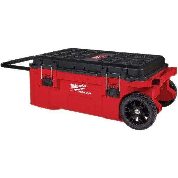 Milwaukee PACKOUT Dual-Stack Rolling Tool Chest – 250 lb Load Capacity