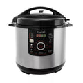 Megachef 12-Quart Digital Pressure Cooker – 15 Preset Programs + Glass Lid