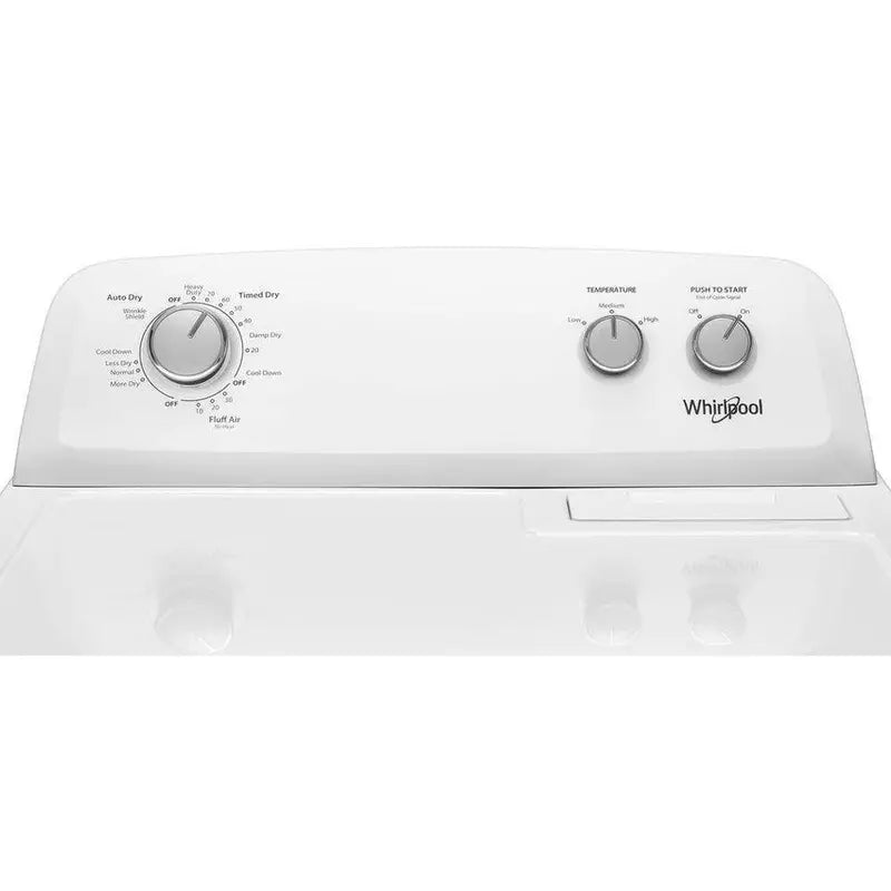 Whirlpool 7.0 Cu. Ft. Electric Dryer – AutoDry Sensing, Wrinkle Shield, White Finish
