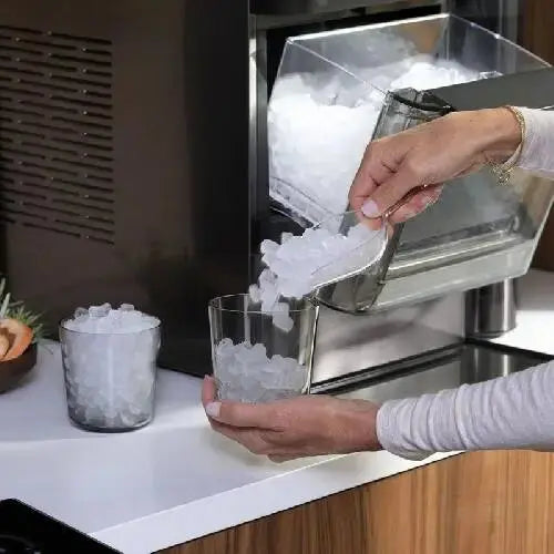 GE Undercounter Ice Maker – 38 lbs/Day Output, Includes Free Ice Bucket and Scoop (Limited-Time Offer)