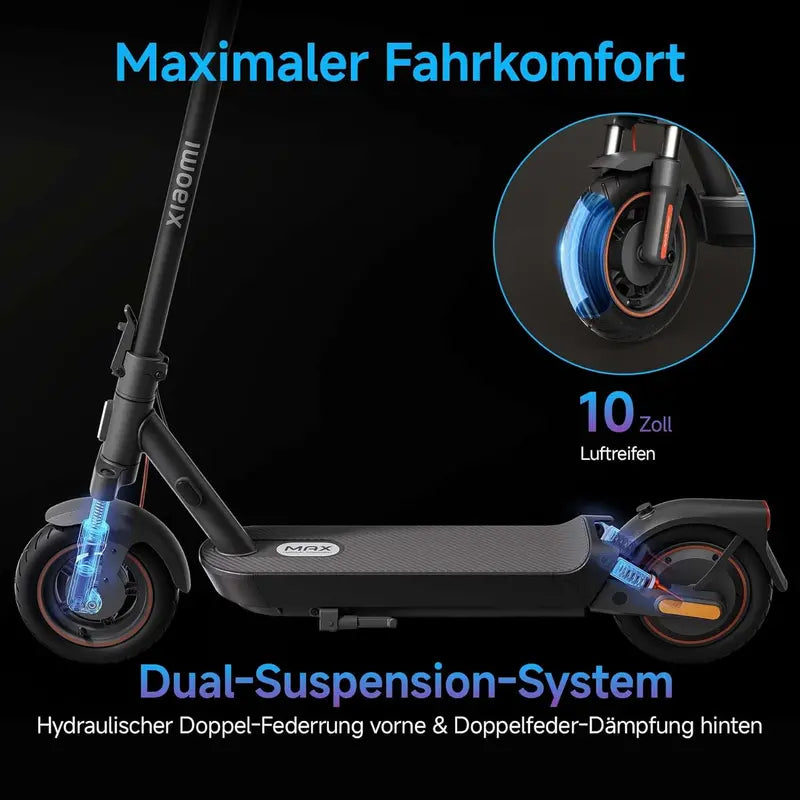 Xiaomi Electric Scooter – German-Certified (20 km/h), 70 km Range, Dual Brakes & App Control