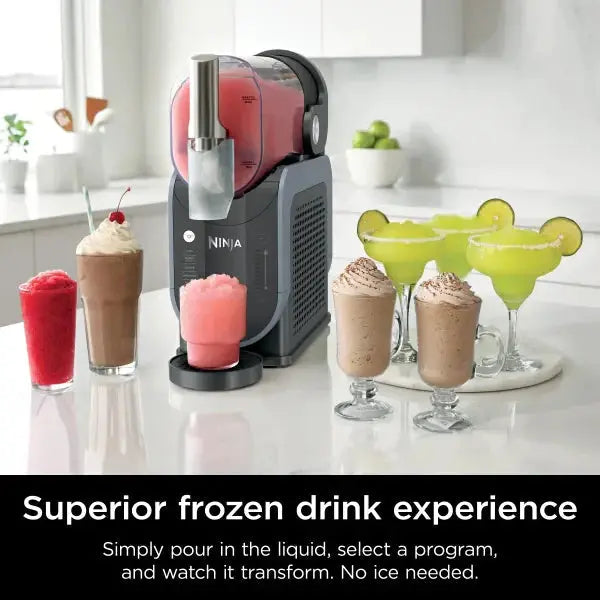 Ninja SLUSHi™ Pro Frozen Drink System – Commercial-Style Performance, Intuitive Controls, Stylish Black Build