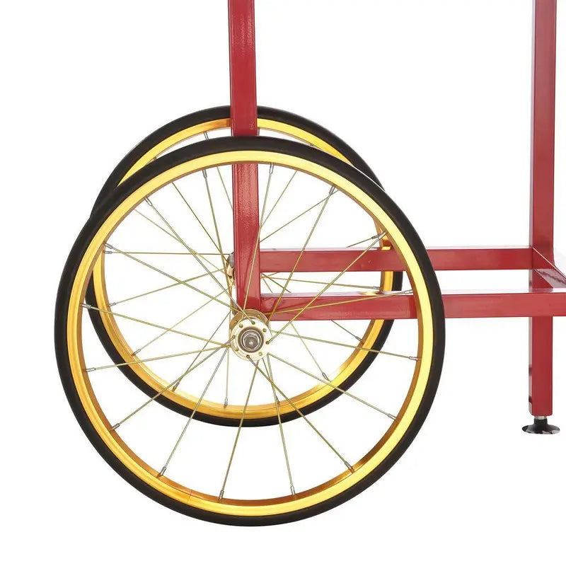 GREAT NORTHERN 4 oz. – 8 oz. Red Popcorn Machine Replacement Stand  Cart HWD630308