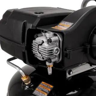 Husky 20-Gallon Oil-Free Air Compressor – 200 PSI, Portable Vertical Design, Quiet Operation