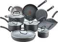 T-fal Ultimate 14-Piece Hard Anodized Nonstick Cookware Set, Dishwasher Safe Black