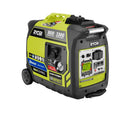 RYOBI 2,300-Watt Recoil Start Bluetooth Super Quiet Gasoline Powered Digital Inverter Generator with CO Shutdown Sensor RYi2322