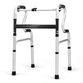 Heavy-Duty Folding Walker – FDA-Certified Support Frame with Toilet Armrests (400 LB Capacity)