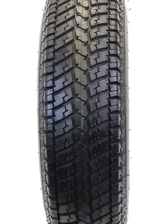 Trailer Tire and Wheel Assembly  ST205/75D15 on Silver Modular 5-Lug Rim