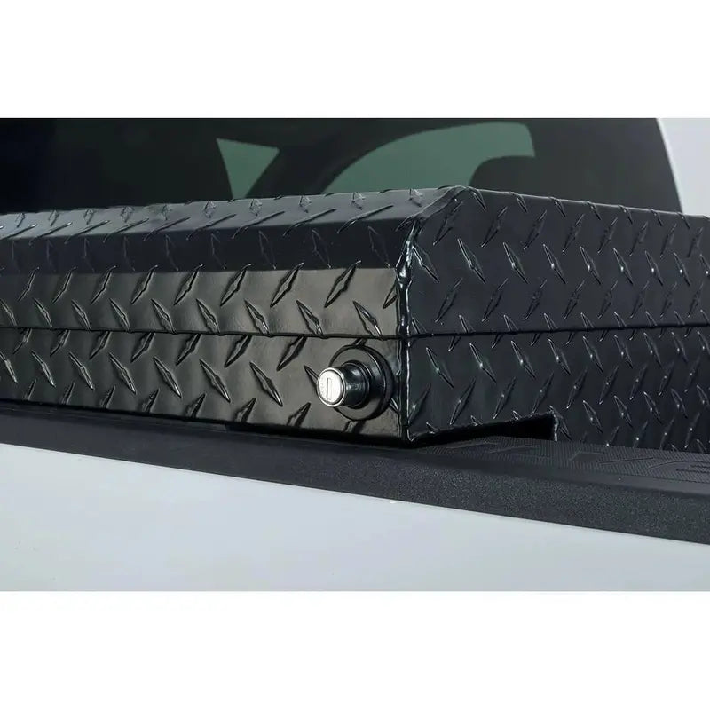 Husky Matte Black Aluminum Truck Box – Low-Profile 61.86″ Mid-Size Vehicle Storage Solution