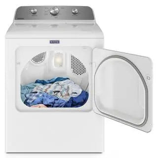 Maytag Vented Gas Dryer – 7.0 Cu. Ft. Capacity, White Finish (Model MGD4500MW)