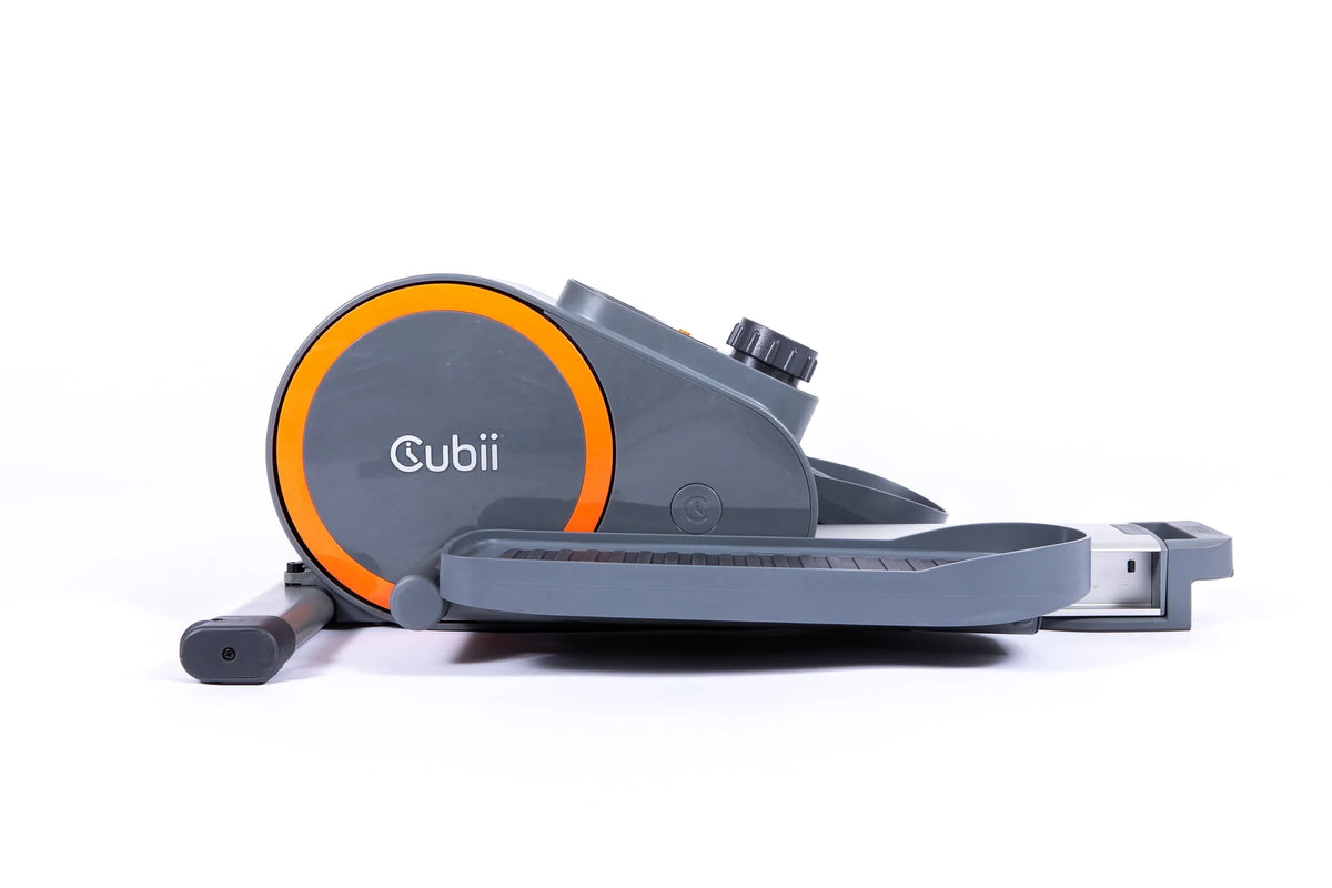 Cubii Go, Seated Elliptical Trainer with Wheels and Handle, 8 Adjustable Magnetic Resistance Levels