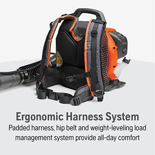 Husqvarna 150BT Backpack Leaf Blower Gas Powered, 51-cc 2.16-HP, 765-CFM, 270-MPH