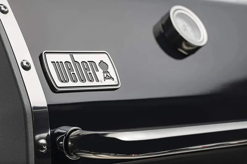 Weber Genesis II E-410 Natural Gas Grill – 4-Burner, Black Frame, Hookup-Ready Home Grilling System