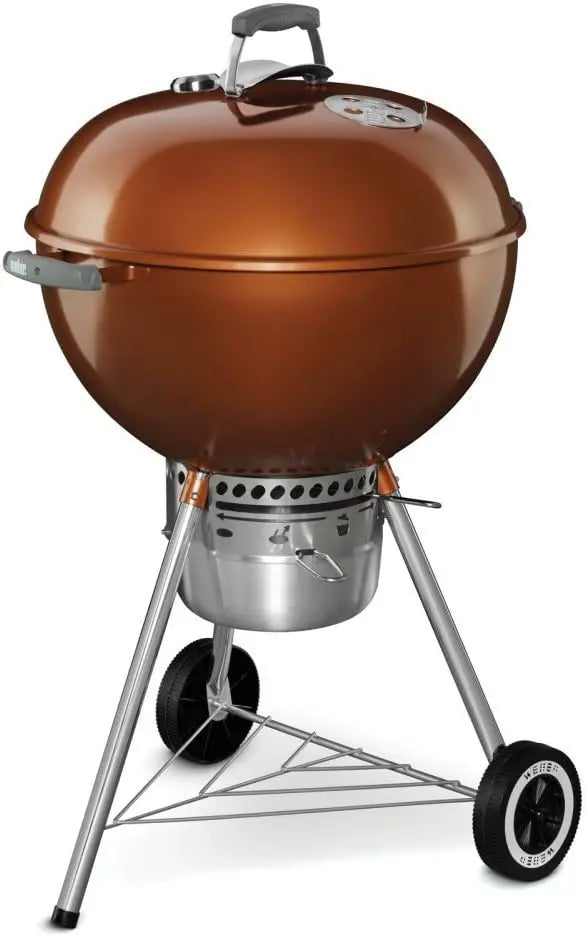 Weber Original Kettle Premium Charcoal Grill – 22-Inch Classic Black Model