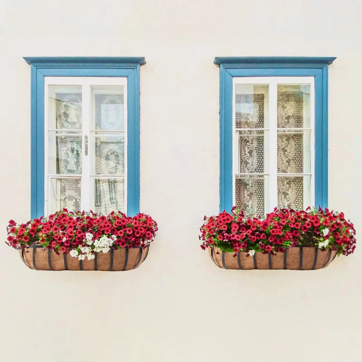 Harmiden 4 Pcs 30 Window Box Deck Railing Planter