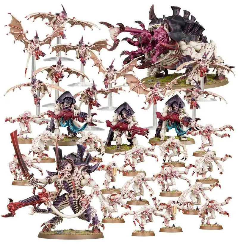 Warhammer 40,000 Tyranids Battleforce – Brood Swarm Starter Set for Competitive & Narrative Play