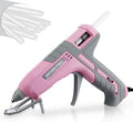 WORKPRO Full-Size Hot Glue Gun with 10 Glue Sticks – Pink Ribbon Edition