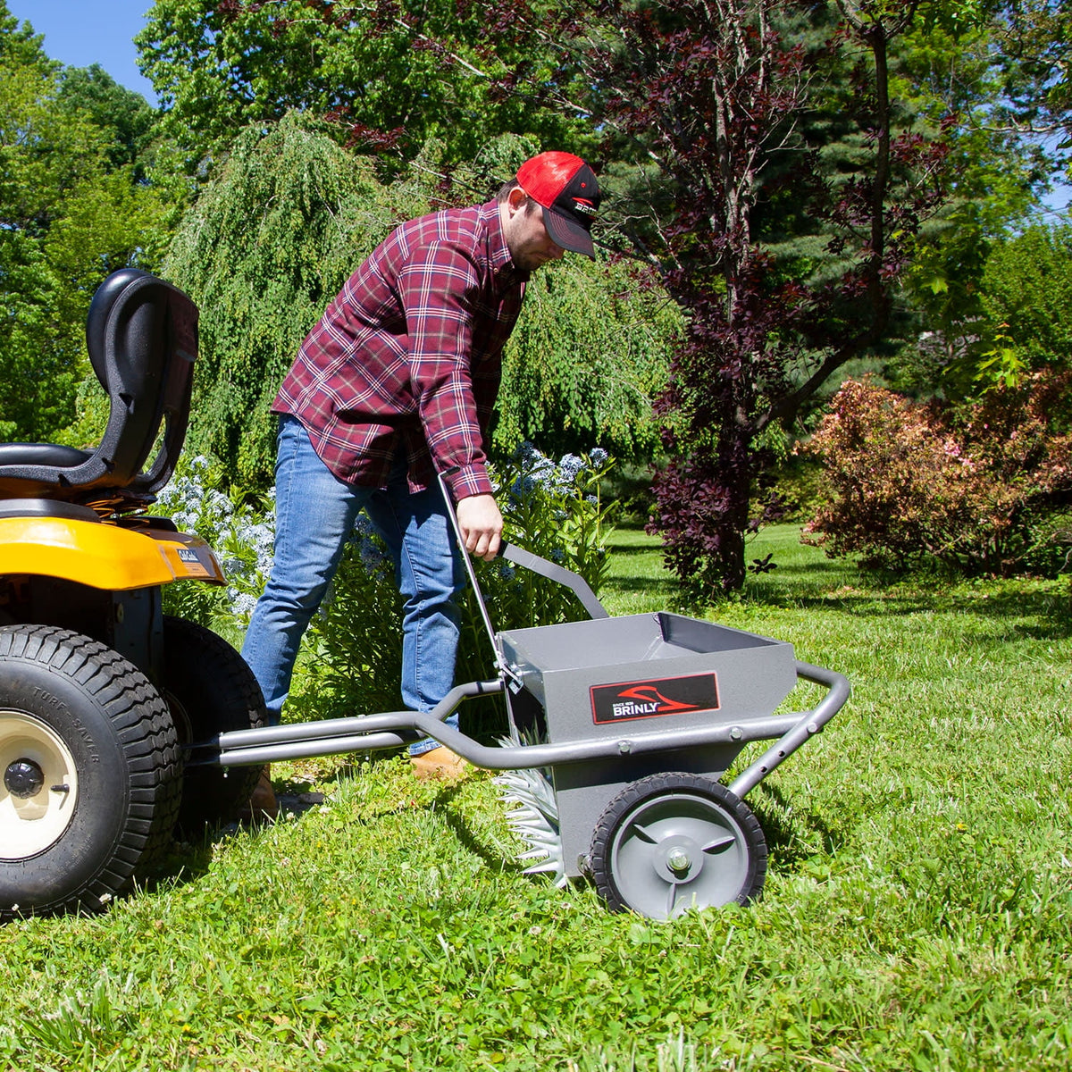 40" Combination Aerator Spreader in Hammered Gunmetal | AS2 - 40BH - S