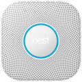 Google Nest Protect (2nd Gen) Wired Smoke & CO Detector — Voice Alerts, Real-Time Mobile Notifications