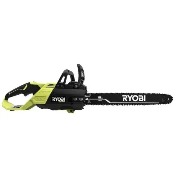 RYOBI 40V 18-Inch Cordless Chainsaw Kit – Brushless Motor, Includes Battery and Charger